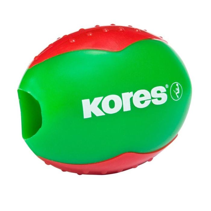 Точилка 1 отверстие Kores Жук микс*5 видов '35812