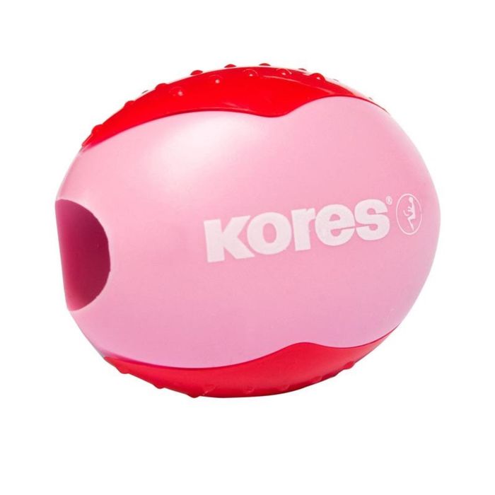 Точилка 1 отверстие Kores Жук микс*5 видов '35812