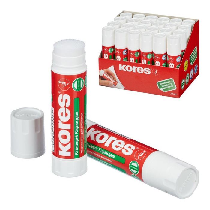 Клей-карандаш PVP 20г KORES '12203