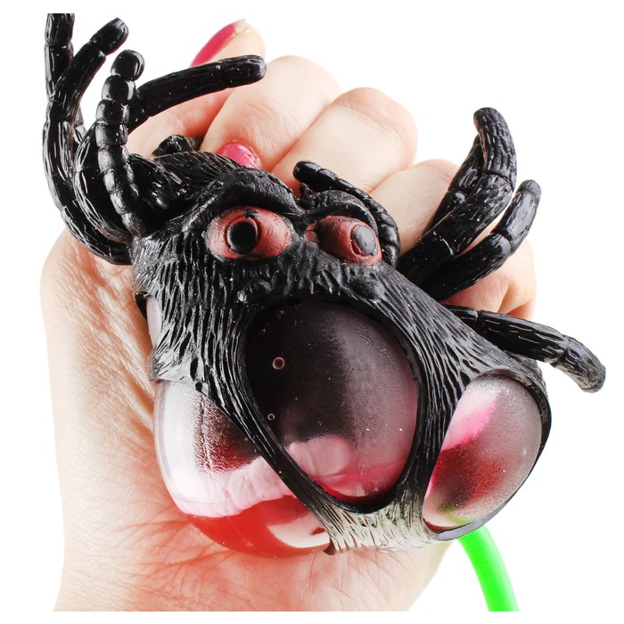 Прикол-мялка "Паук с червями"