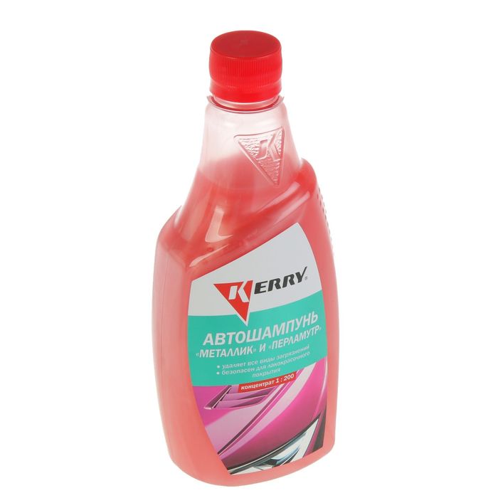 Автошампунь Kerry для покрытий типа "металлик" и "перламутр", концентрат, 500 мл