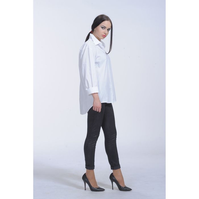 Рубашка женская, размер 50, рост 164, цвет белый 6511