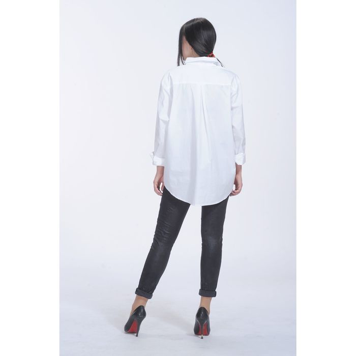 Рубашка женская, размер 50, рост 164, цвет белый 6511