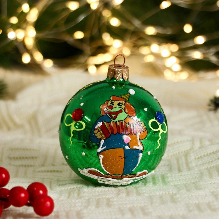 Шар "Клоун с гармошкой" микс