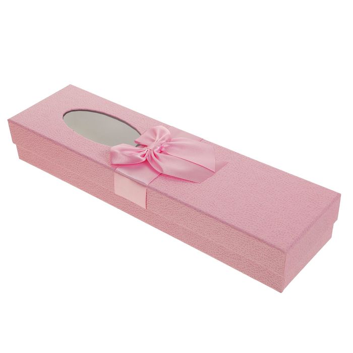 Коробка подарочная, цвет розовый, 36 х 9,5 х 6,5 см