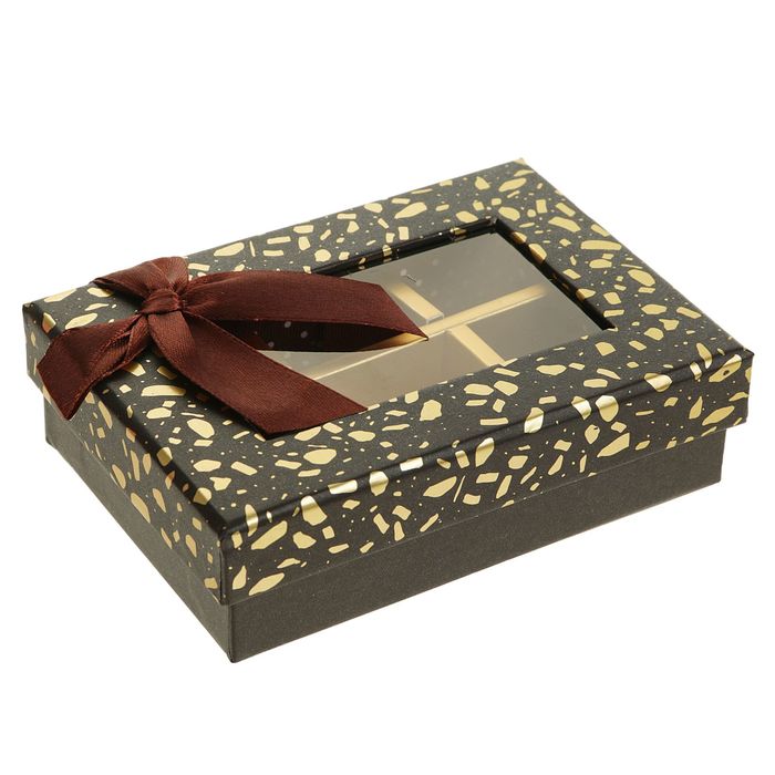 Коробка подарочная, цвет МИКС, 13 х 9 х 4 см