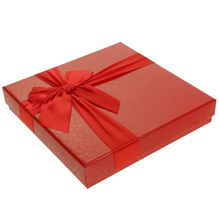 Коробка подарочная 21 х 21 х 4 см