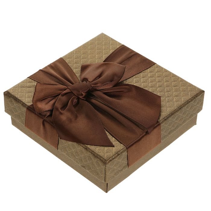 Коробка подарочная 12 х 12 х 4 см