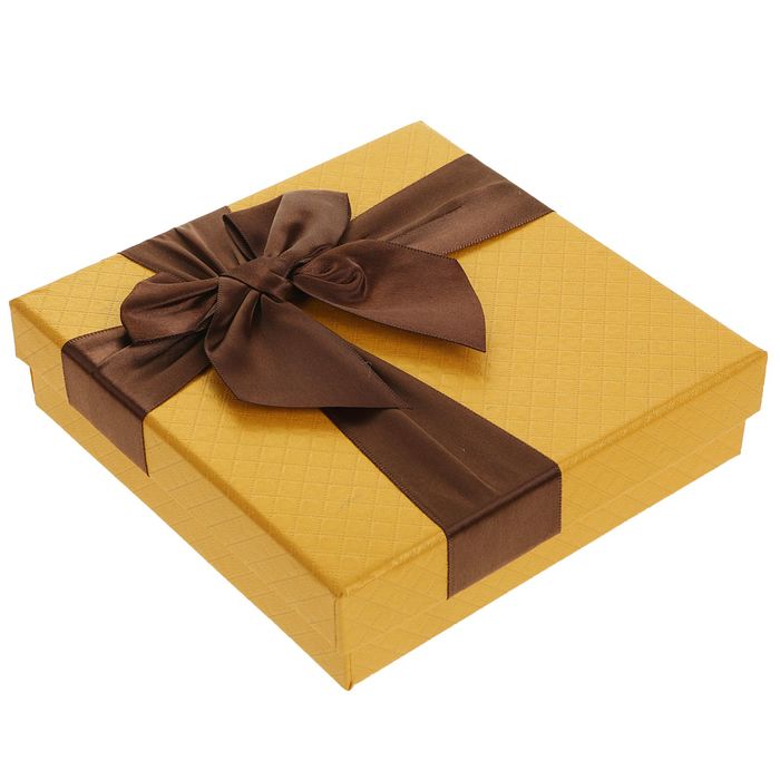 Коробка подарочная 15 х 15 х 4 см