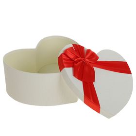 

Набор коробок 3 в 1 "Сердце", белый, 31 х 29 х 13 - 23 х 20 х 10 см