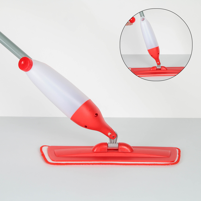 Швабра с распылителем, насадка из микрофибры