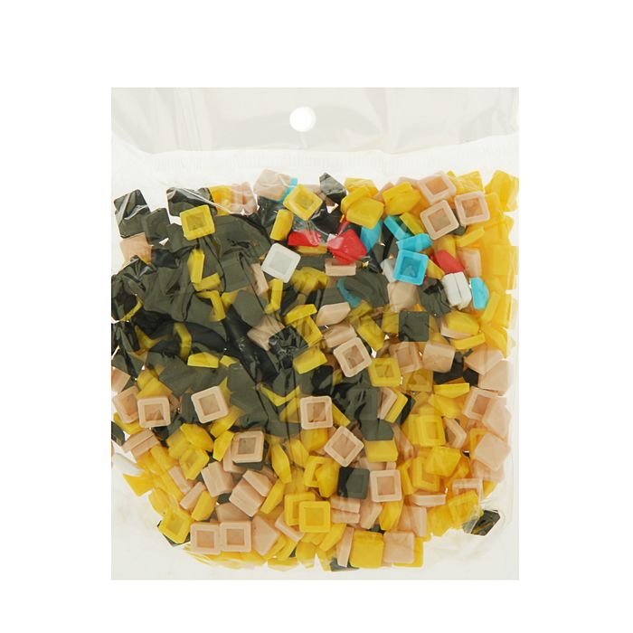 Набор пиксельных фишек для рюкзака «Девочка Блонди» 4ALL Kids, маленькие Р20, для 3 картинок