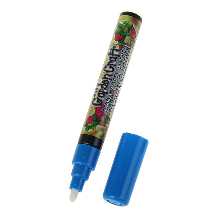 Маркер перманентный для декора дерева и пористых поверхностей Marvy 310 6.0 синий