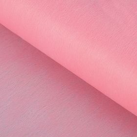 Фетр для упаковок и поделок, однотонный, розовый, двусторонний, рулон 1шт., 0,5 x 20 м
