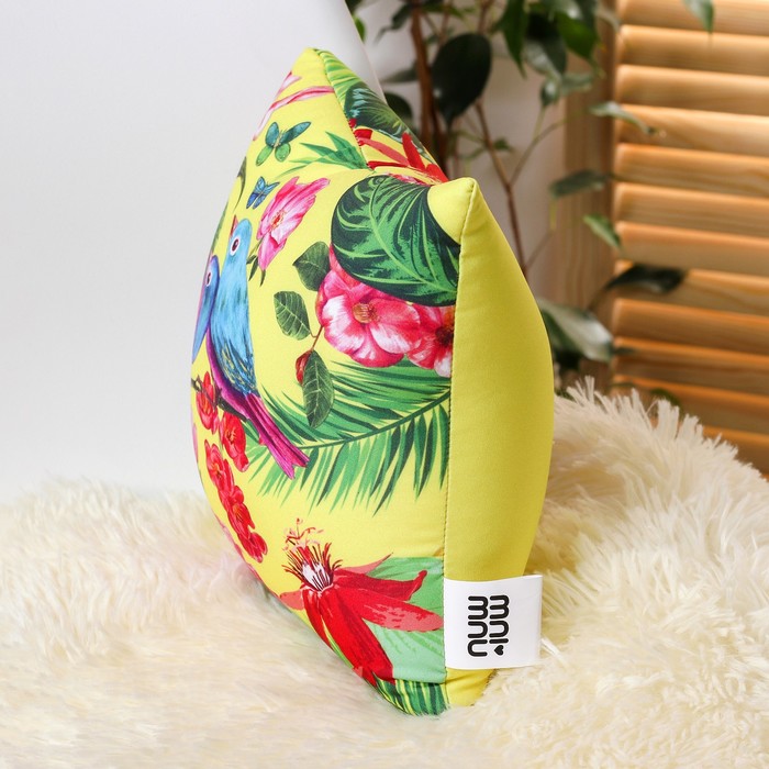 Подушка-антистресс "Кошка в тропиках"