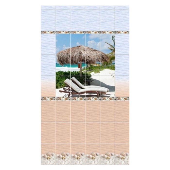 Панель ПВХ "Новита" Бали (узор) 2,7х0,25 м