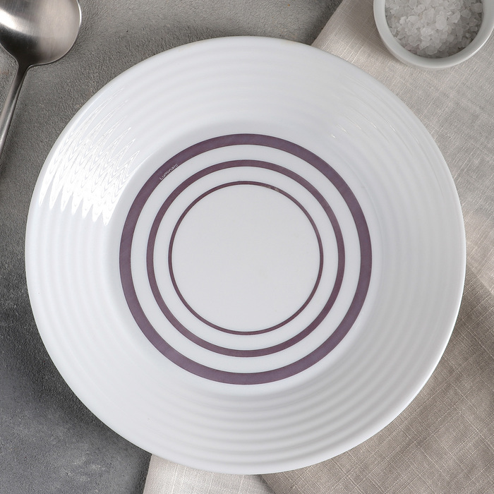 Тарелка суповая 23,5 см Harena Purple