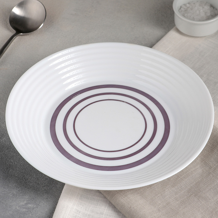 Тарелка суповая 23,5 см Harena Purple