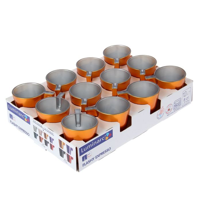 Кружка 80 мл Flashy Expresso, цвет золотой