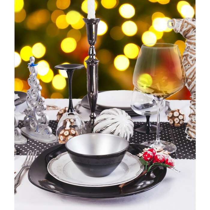 Салатник 12,5 см Flashy Colors Noir, 390 мл