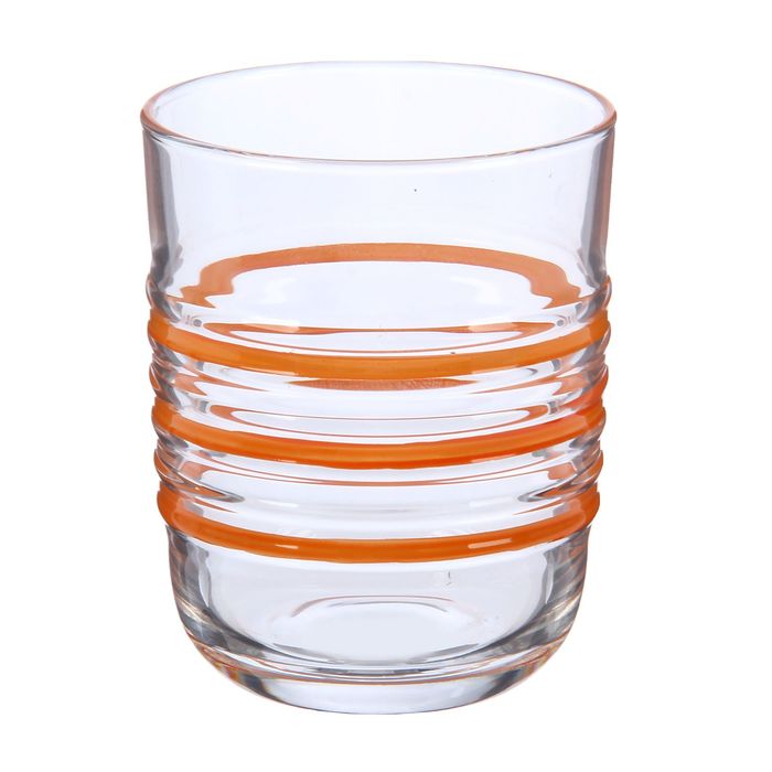 Стакан 270 мл низкий Parade, штабелируемый, цвет оранжевый