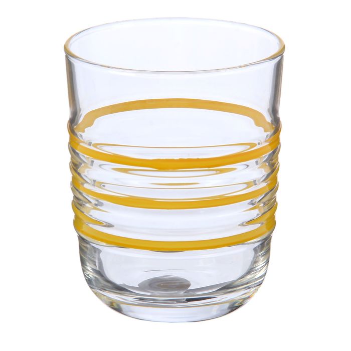 Стакан 270 мл низкий Parade, штабелируемый, цвет желтый