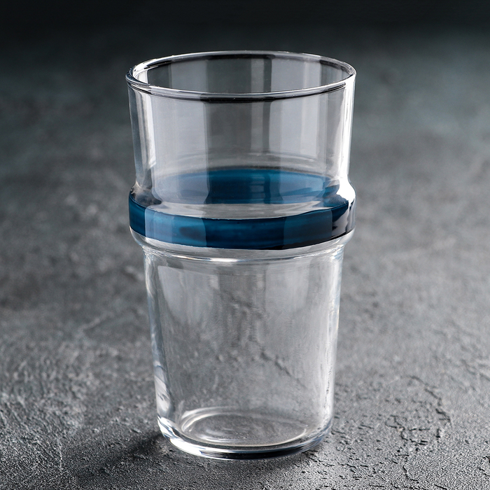 Стакан 320 мл высокий Cadence, штабелируемый, цвет голубой