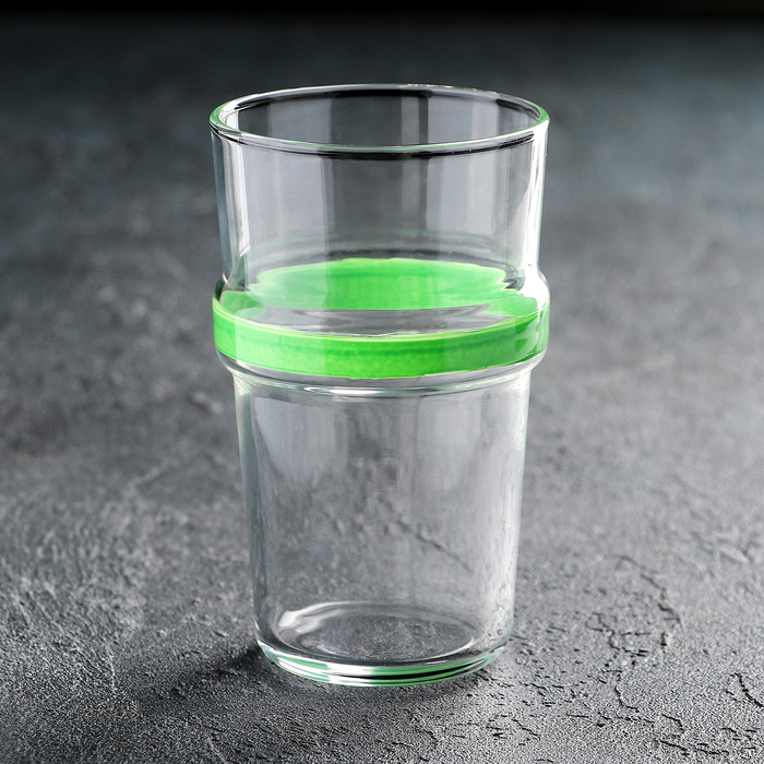 Стакан 320 мл высокий Cadence, штабелируемый, цвет зеленый