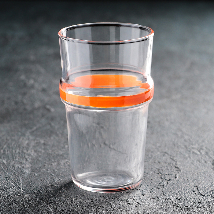 Стакан 320 мл высокий Cadence, штабелируемый, цвет оранжевый