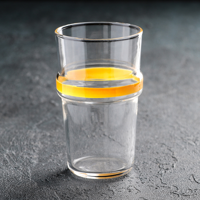 Стакан 320 мл высокий Cadence, штабелируемый, цвет желтый