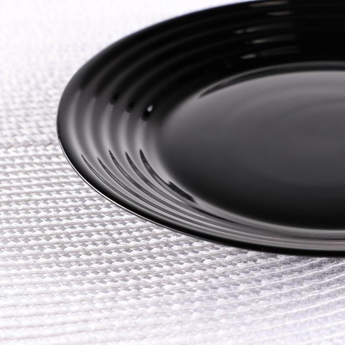 

Тарелка десертная Harena Black, d=19 см, цвет чёрный