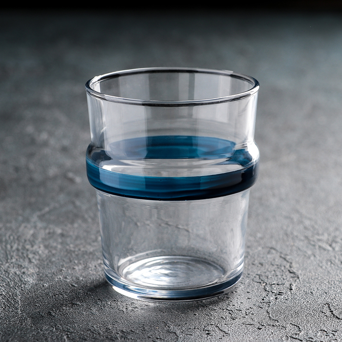 Стакан 270 мл низкий Cadence, штабелируемый, цвет голубой