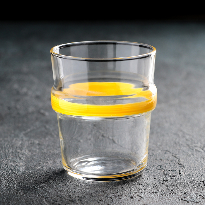 Стакан 270 мл низкий Cadence, штабелируемый, цвет желтый
