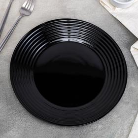 

Тарелка обеденная 25 см Harena Black