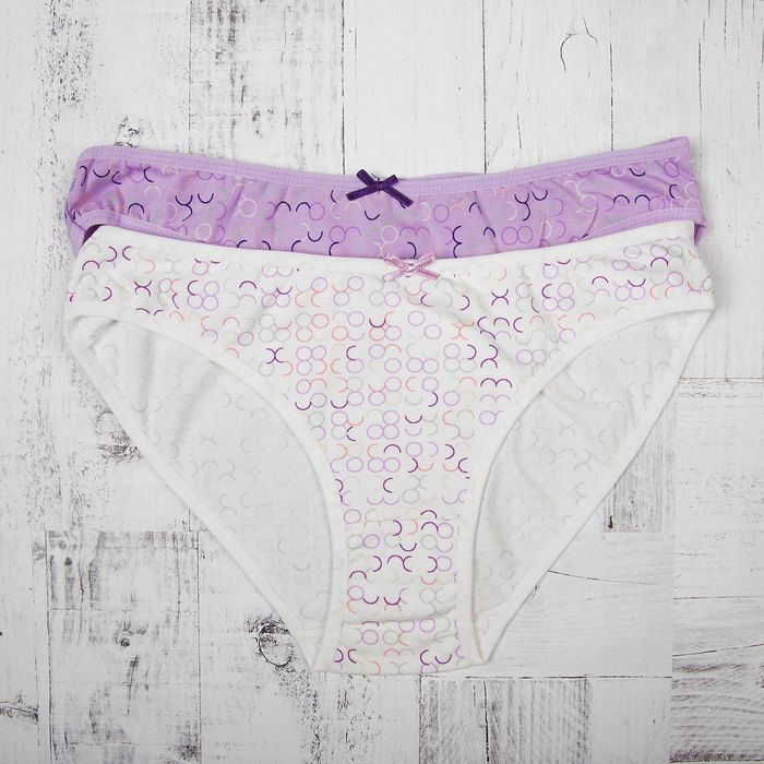 Трусы женские слипы 21375, цвет микс, размер 44-46 (M)