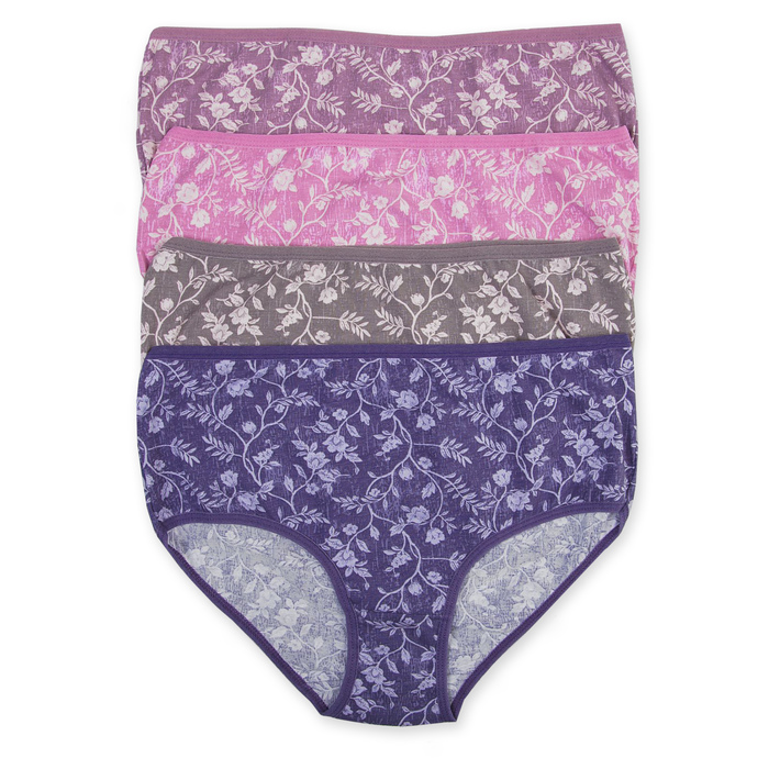 Трусы женские слипы 25316, цвет микс, размер  48-50 (XL)