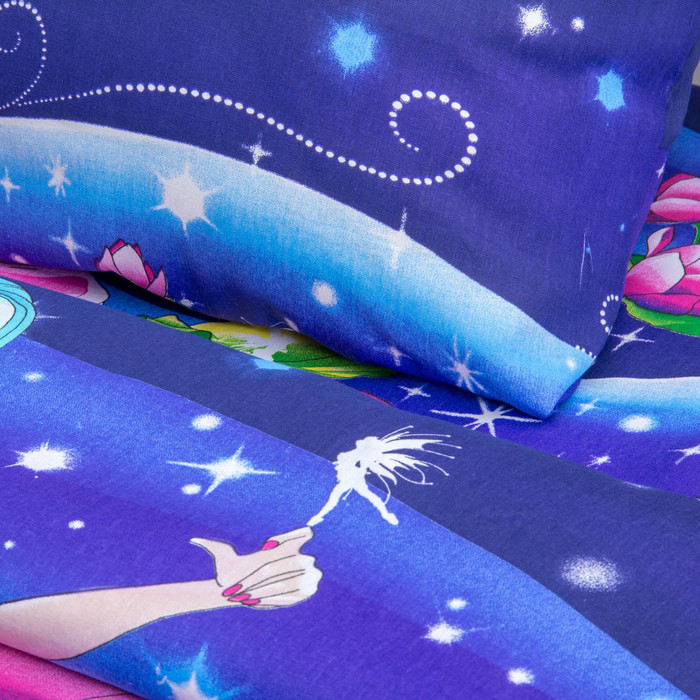 Постельное бельё 1,5сп Сударушка "Золушка", 150х215 см, 150х215 см, 70х70 см - 1 шт , бязь, 125 г/м