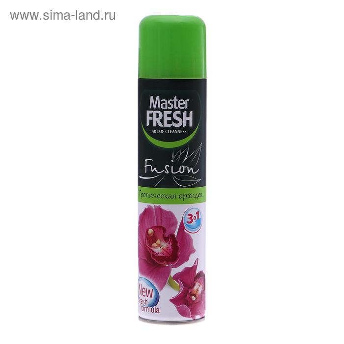 Освежители воздуха  Сима-Ленд Освежитель Master Fresh Fusion Тропическая орхидея, 300 мл