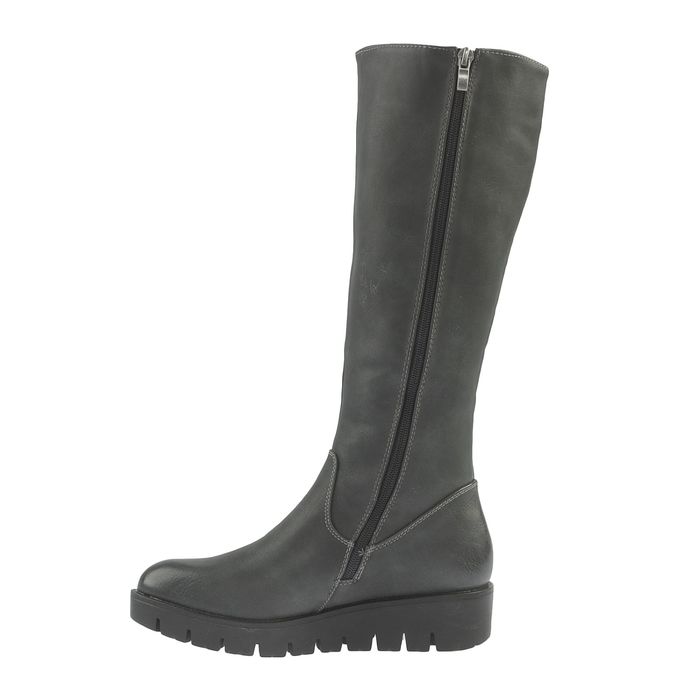 Сапоги женские арт. 6814B (серые) (р. 40)