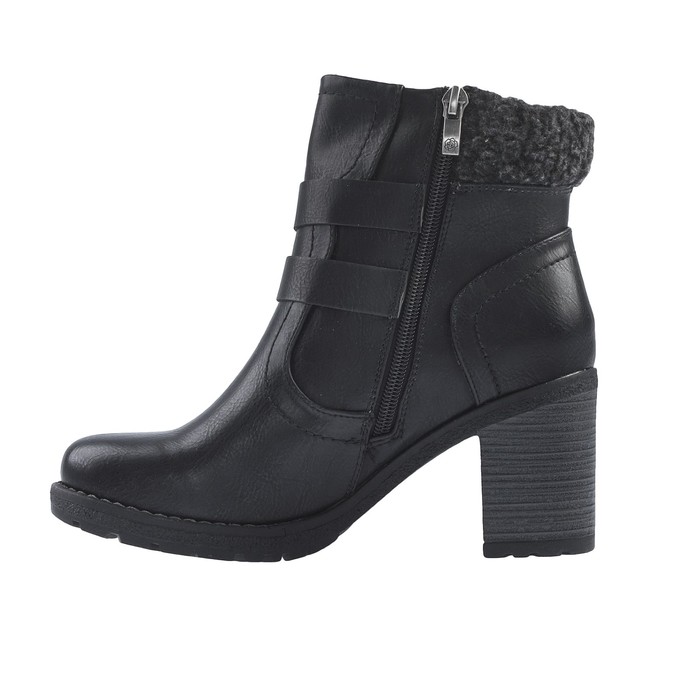 Полусапожки женские арт. 6817A (черные) (р. 39)