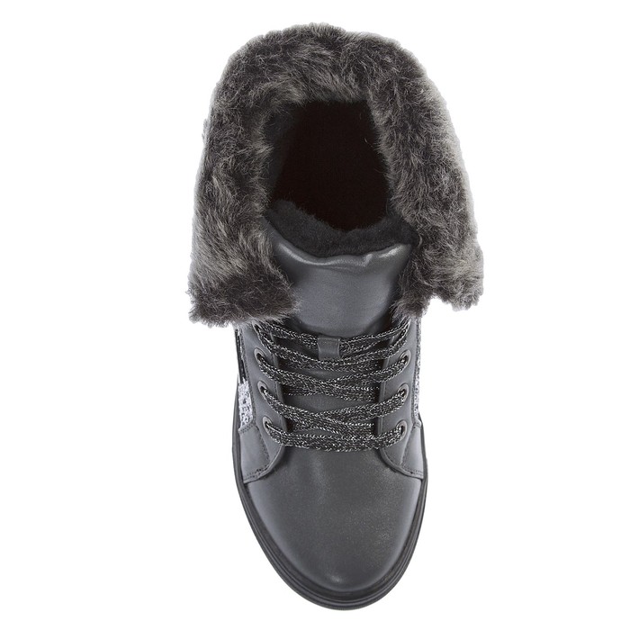 Ботинки девичьи арт. 6217B (серые) (р. 35)