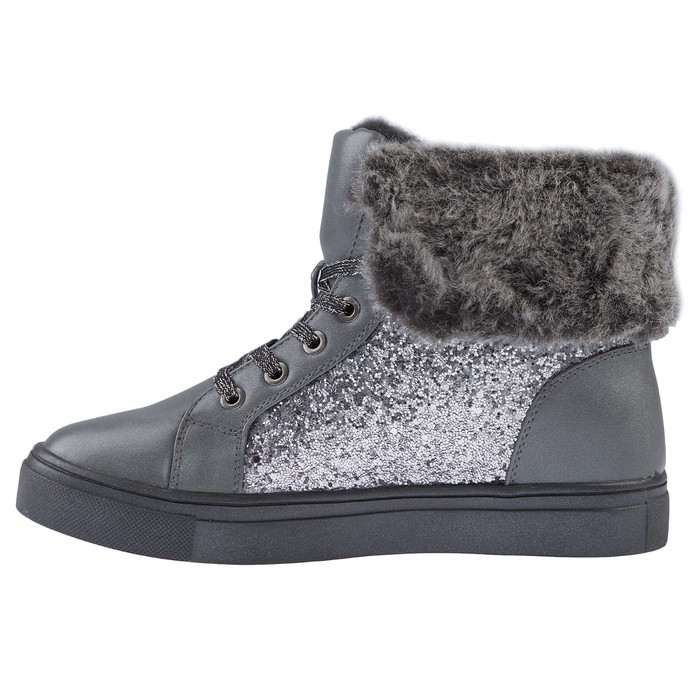 Ботинки девичьи арт. 6217B (серые) (р. 37)