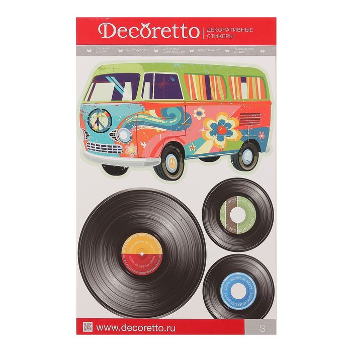 Наклейки Decoretto "На позитиве" 25х23 см