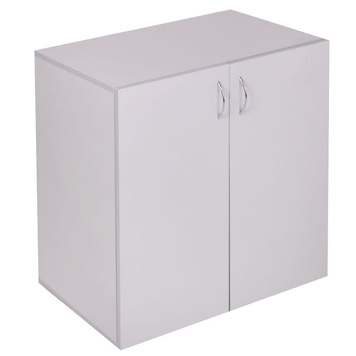 Шкаф низкий 780х800х400  Светло серый