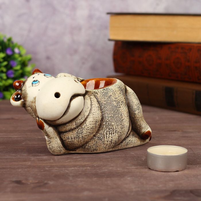 Аромалампа "Корова" шликерная