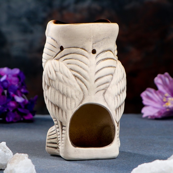 Аромалампа "Сова №1" шликерная микс