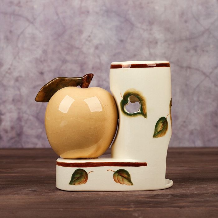 Аромалампа "Яблоко" роспись