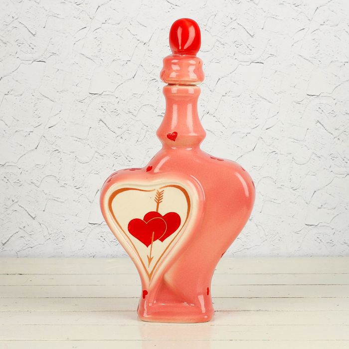 Штоф сувенирный "Сердечко" 0,65 л