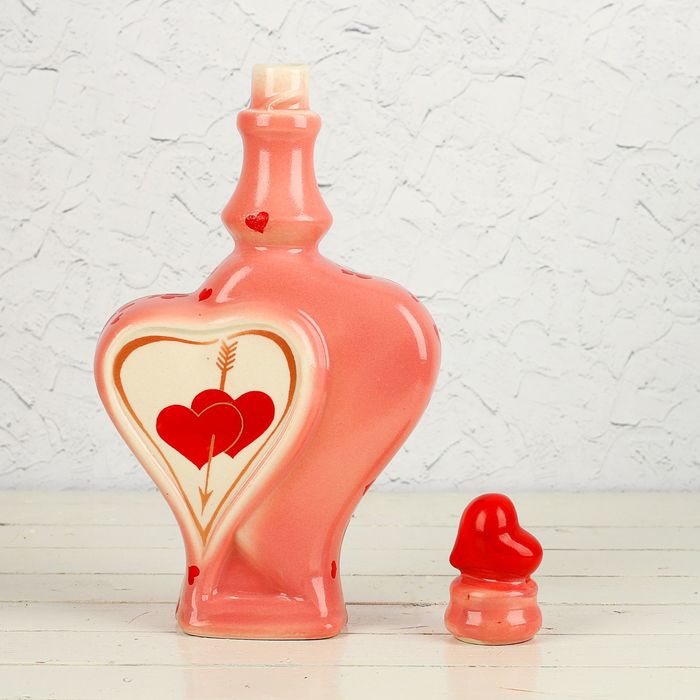 Штоф сувенирный "Сердечко" 0,65 л