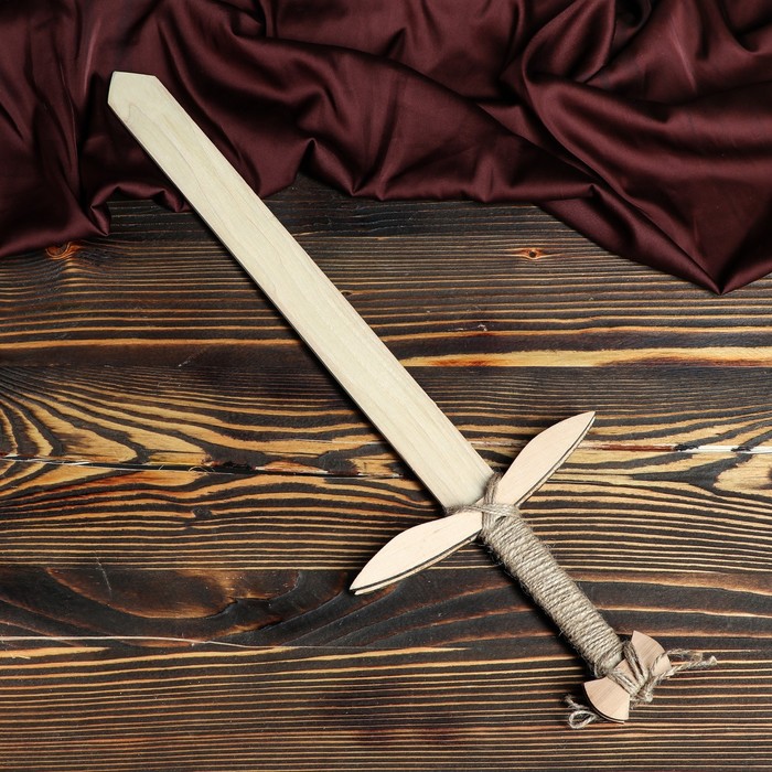 Сувенир деревянный "Меч короля", 55 см, массив бука